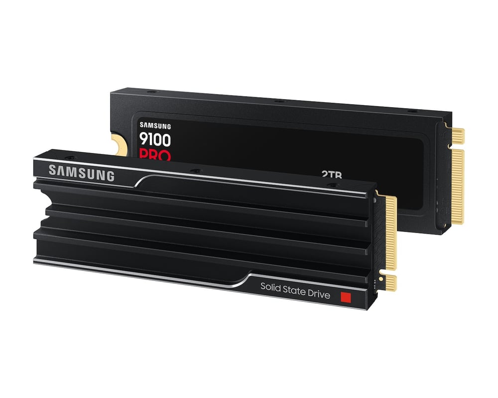 2TB SAMSUNG 9100 PRO PCIE GEN 5.0 X4 NVME 2.0 (14700/13400MB/s) HEATSINK MZ-VAP2T0CW