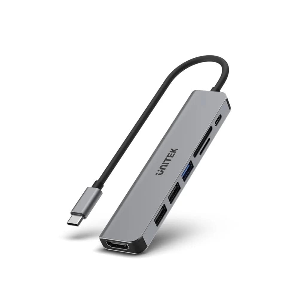 UNITEK USB-C 7 IN 1 UNIVERSAL DOCK STATION (H1118A)