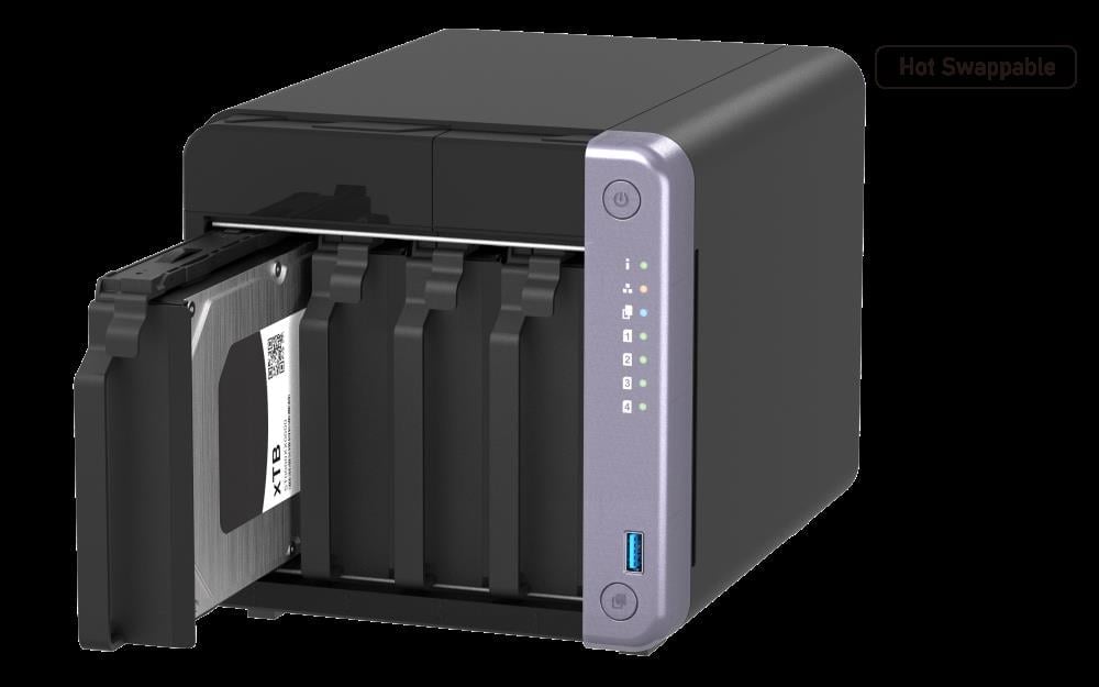 QNAP TS-432X-4G 4 YUVALI 4GB DEPOLAMA ÜNİTESİ (Resmi Distribütör Garantili)