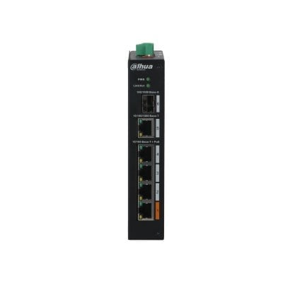 DAHUA PFS3106-4ET-60 4 PORT 4XFE-2XFE YÖNETİLEMEZ MEGABİT 60W POE SWİTCH