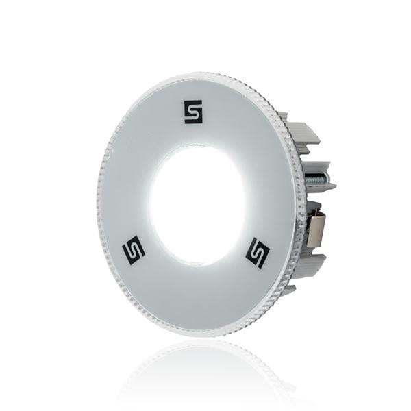 12V 6 LEDLİ WARM WHITE KLIPSLI AYDINLATMA BEYAZ MONTAJ
