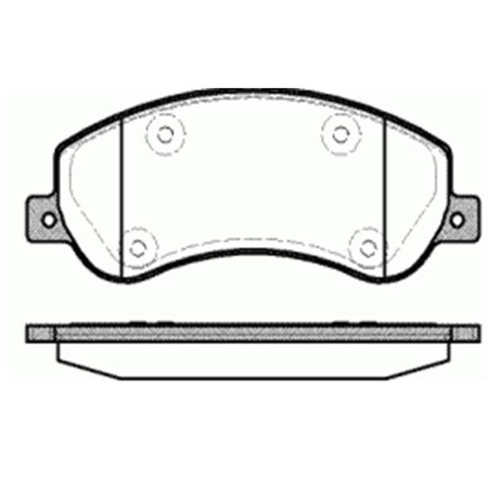 ÖN FREN DİSK BALATA FİŞLİ ( FORD : TRANSİT V347 06- )( VW: AMAROK 10- )