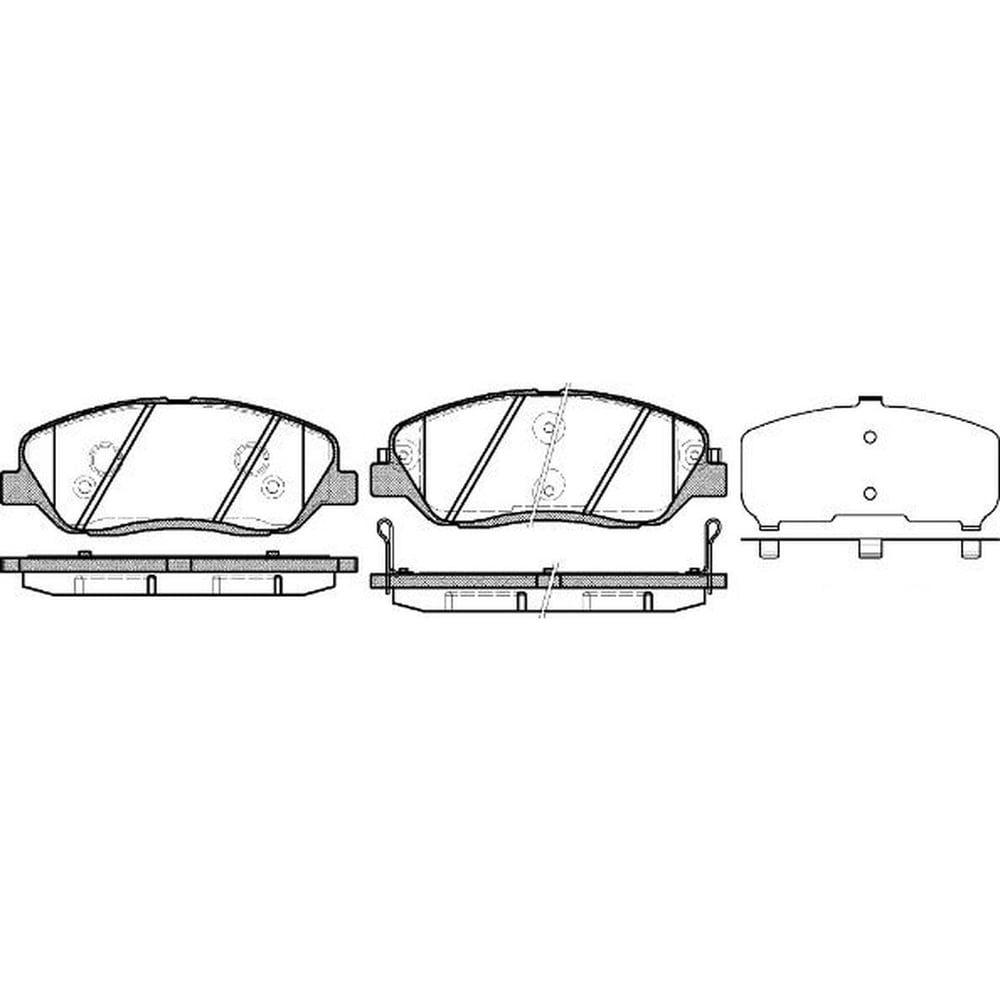 BALATA FREN ON-(HYUNDAI: SANTAFE 06>10/ SANTAFE 15> /  H350 2.5 CRDI / KIA : SORENTO 11>/ SSANGYONG : KORANDO - ACTYON SPORTS 2.0 Xdi 4WD 2010>>)