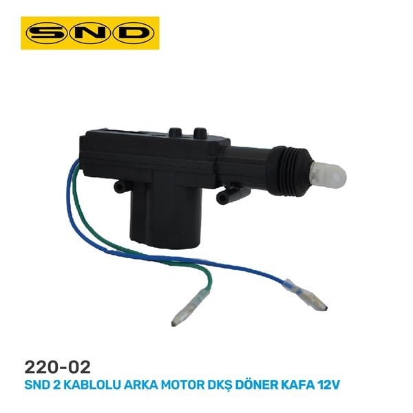 2 KABLOLU ARKA MOTOR DKŞ DÖNER KAFA