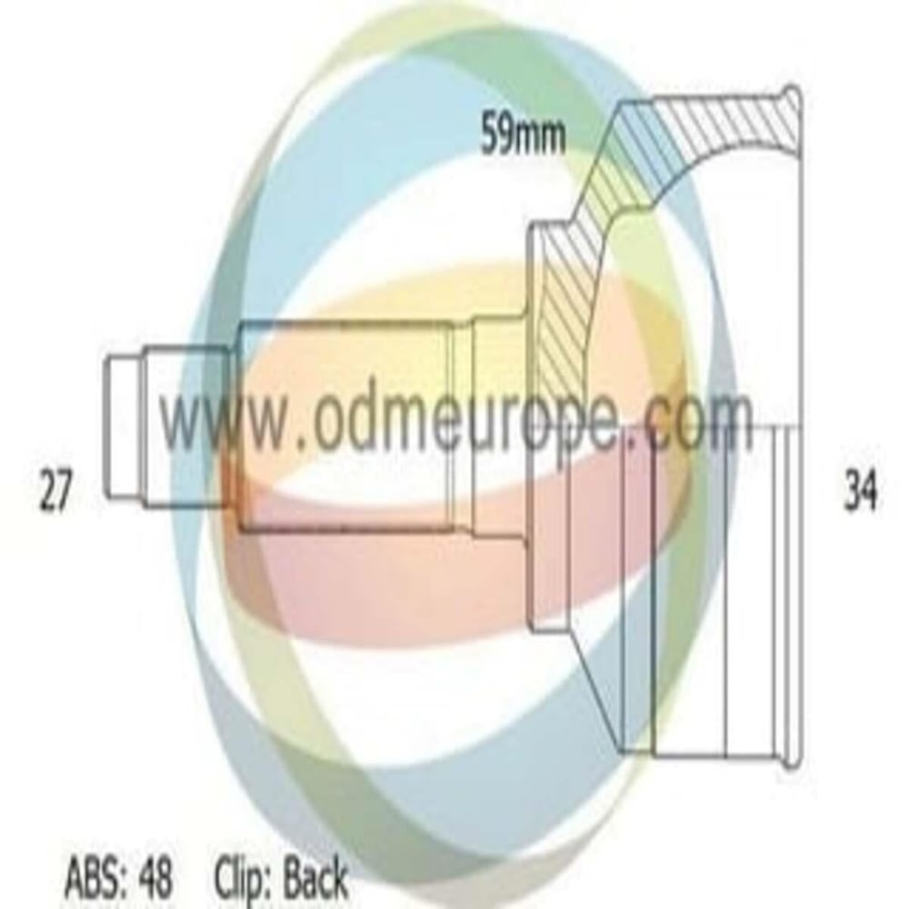 AKS KAFASI DIŞ JUMPY 1.9D 95-06 MT A:27 C:59 B:34 H:82,3 L:55
