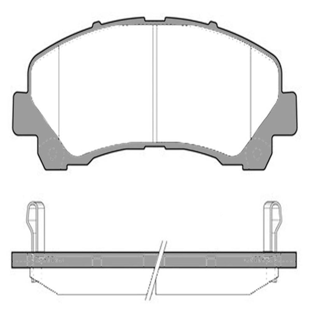 BALATA FREN ON-(ISUZU D-MAX 08-/4×2 / D-MAX 08-/4×4 / D-MAX 12-17 2.5 / D-MAX 17-/ 1.94×4 TFS86J  )