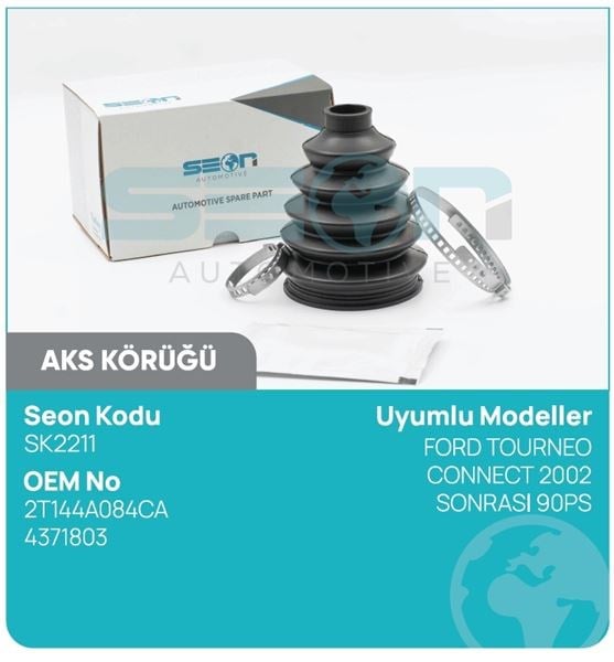 AKS KÖRÜĞÜ DIŞ FORD TOURNEO CONNECT 2002 SONRASI 7 5 PS-90PS POLO PASSAT LUPO S80 S70 S40 V40 ZAFIRA VECTRA B CORSA C ASTRA G Q5 A6 A5 A4