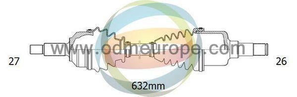 AKS SOL Focus I 2.0 16v RS 2002-2005 MT A:27 C:632 B:26