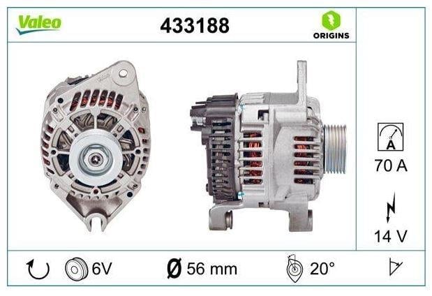 ALTERNATÖR A11VI 57 CITROEN
