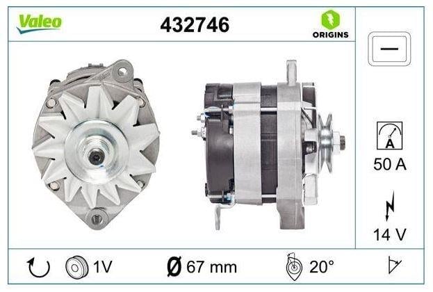 ALTERNATÖR A13N 42 CITROEN/PEUGEOT/FIAT