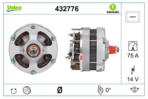 ALTERNATÖR A14N11 PORSCHE