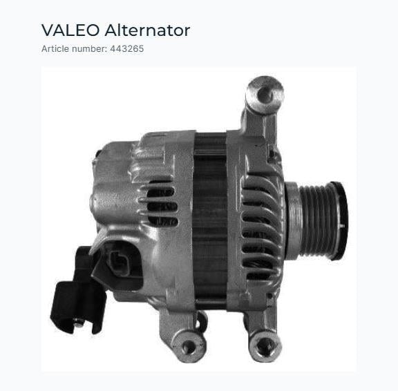 ALTERNATÖR PEUGEOT 208, 308, CITROEN C3, C4, DS3