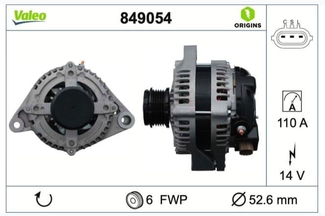 ALTERNATOR RENAULT KOLEOS