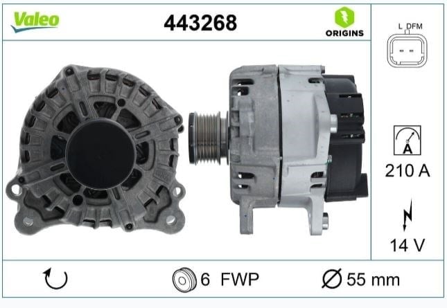 ALTERNATÖR RENAULT MEGANE, SCENİC, GRAND SCENİC