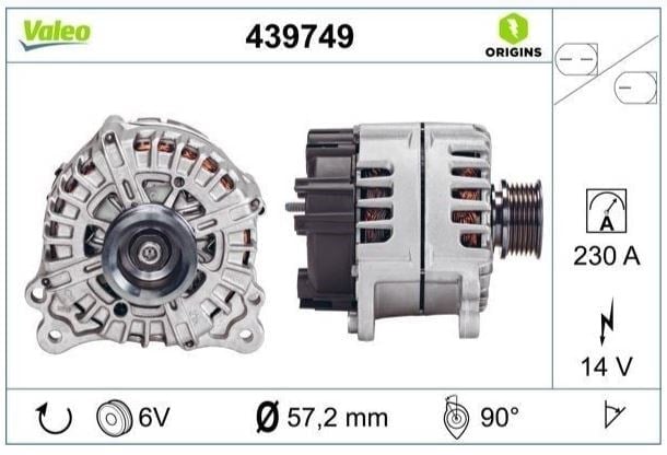 ALTERNATÖR VW GROUP