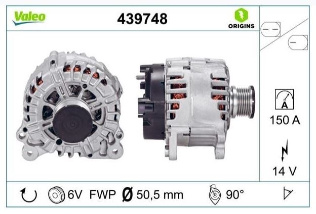 ALTERNATÖR VW GROUP
