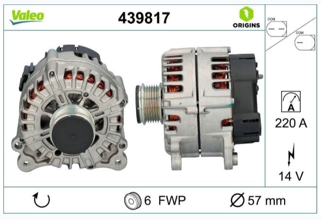 ALTERNATÖR VW GROUP