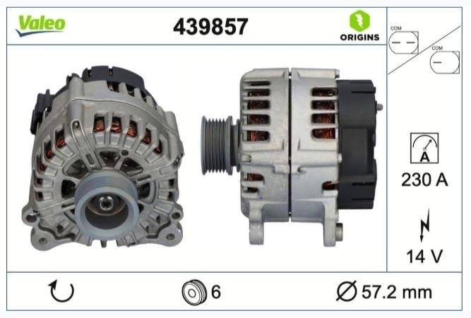 ALTERNATÖR VW GROUP