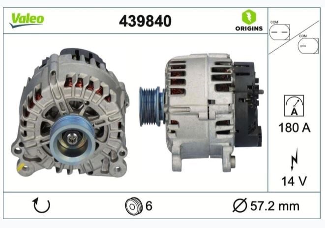 ALTERNATÖR VW GROUP