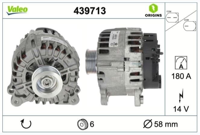 ALTERNATÖR VW GROUP