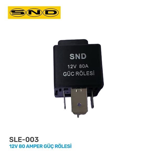 AMPER GÜÇ RÖLESİ 12V 80