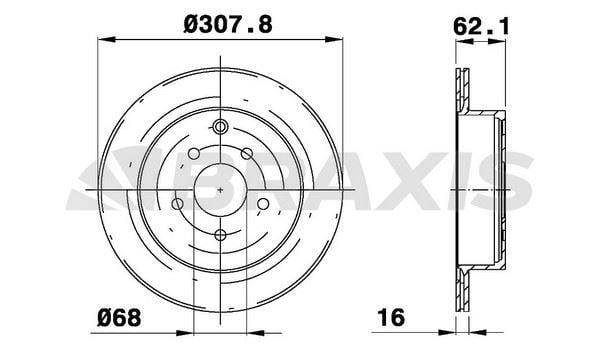 ARKA FREN DISK AYNASI HAVALI NISSAN MURANO 3.5 4x4 05->