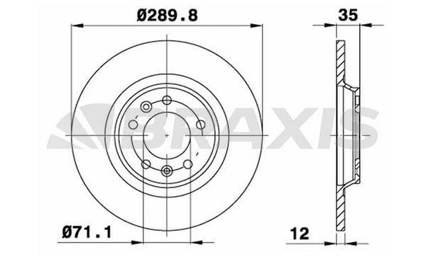 ARKA FREN DISK AYNASI PSA 508 C5 607 RCZ 1.6HDI