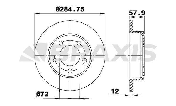 ARKA FREN DISKI JEEP CHEROKEE 01>08