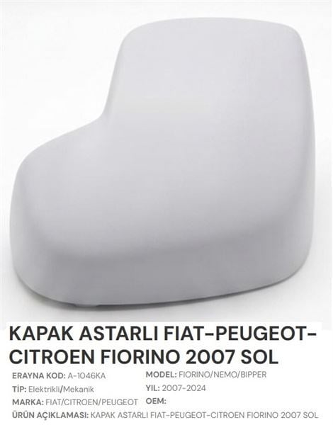 AYNA KAPAĞI ASTARLI FİAT-PEUEOT-CİTROEN FİORİNO 2007 SOL