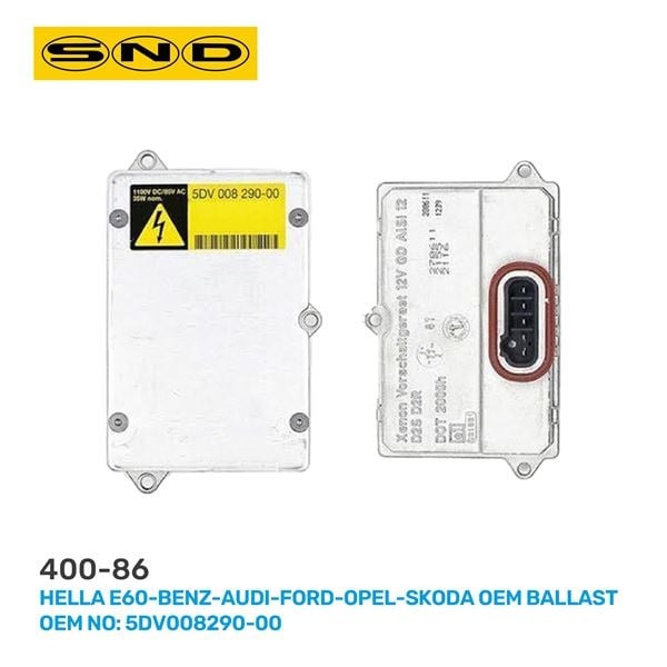 BALAST HELLA E60 BENZ AUDI FORD OPEL SKODA OEM OEM: 5DV008290 00