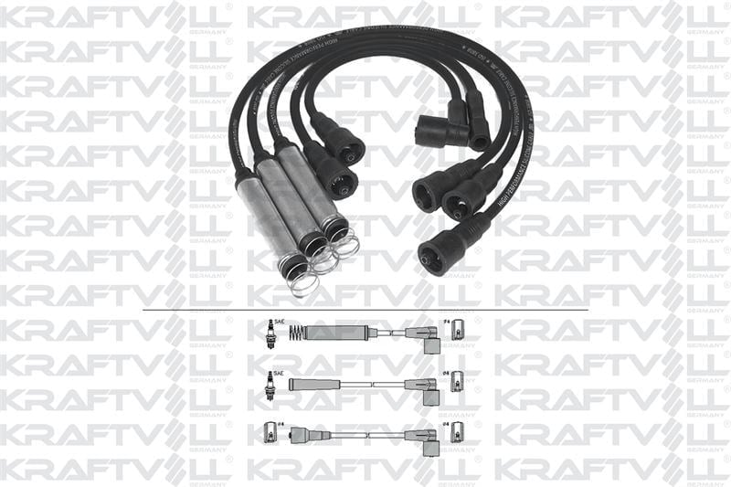 BUJI KABLOSU VECTRA A 1,4/1,6 8V 88>92 (SILIKON KABLO)