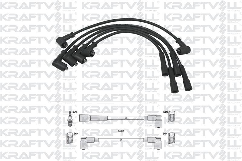 BUJI+BOBIN KABLOSU FAVORIT 1,3 8V 90-94 - FORMEN 91-95- PICKUP 92-97 (EPDM KABLO)