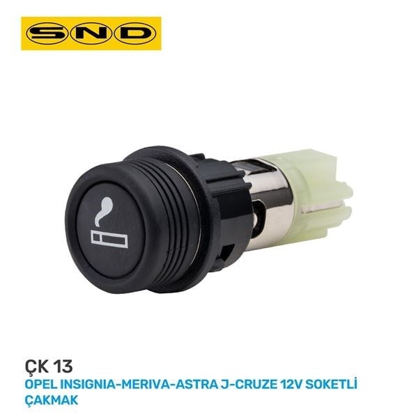 ÇAKMAK OPEL INSIGNIA MERIVA ASTRA J CRUZE 12V SOKETLİ