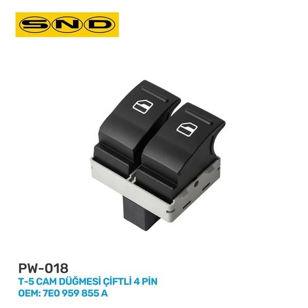 CAM DÜĞMESİ ÇİFTLİ 4 PİN T5 OEM: 7E0 959 855 A