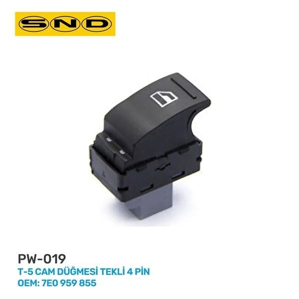 CAM DÜĞMESİ TEKLİ 4 PİN T5 OEM: 7E0 959 855