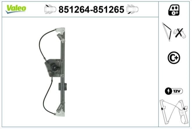 CAM MEKANİZMASI ARKA SAĞ BMW X5 (2/2007>)