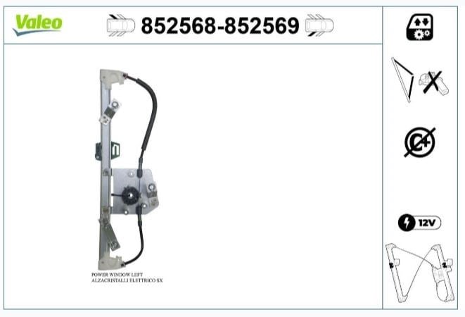CAM MEKANİZMASI ARKA SAĞ FIAT TIPO 2 VOLUMİ