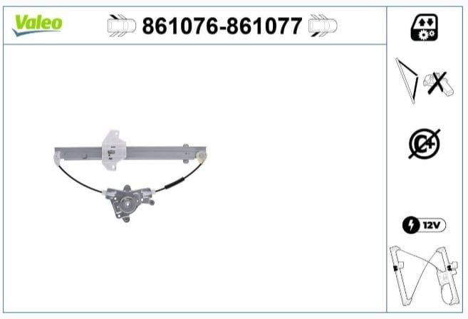 CAM MEKANİZMASI ARKA SAĞ HYUNDAI ACCENT