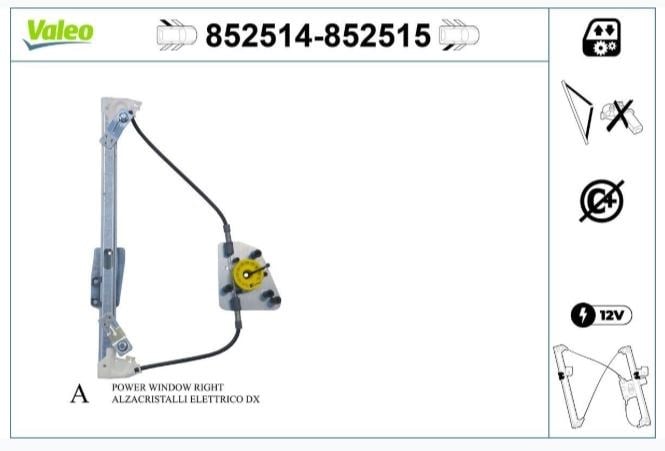 CAM MEKANİZMASI ARKA SAĞ HYUNDAI İX35