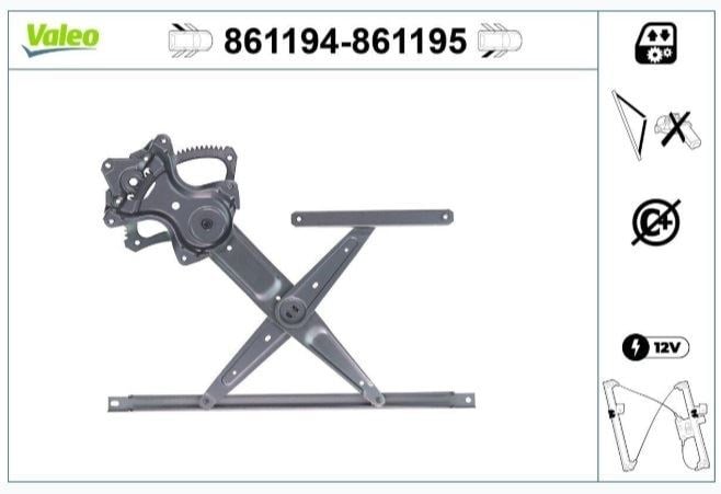 CAM MEKANİZMASI ARKA SAĞ MITSUBISHI LANCER VI
