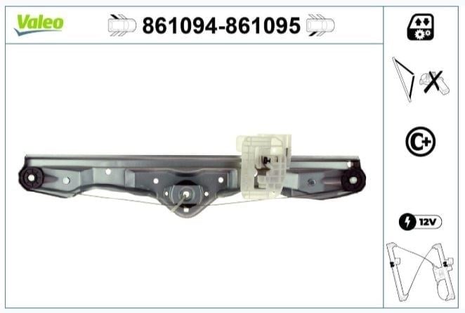 CAM MEKANİZMASI ARKA SOL BMW 3 SERİES