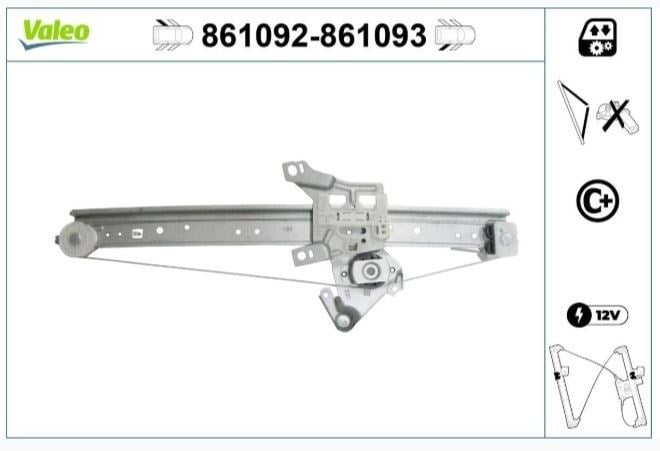 CAM MEKANİZMASI ARKA SOL MERCEDES A-CLASS