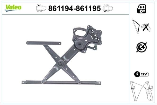 CAM MEKANİZMASI ARKA SOL MITSUBISHI LANCER VI