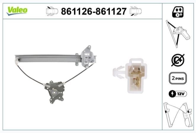 CAM MEKANİZMASI ARKA SOL MITSUBISHI LANCER