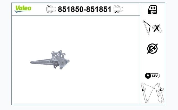 CAM MEKANİZMASI ARKA SOL TOYOTA RAV4 06>13