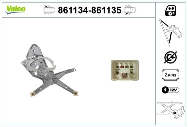 CAM MEKANİZMASI ARKA SOL TOYOTA RAV4