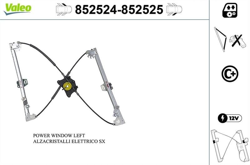 CAM MEKANİZMASI ÖN SAĞ VOLKSWAGEN PASSAT VARİANT B8
