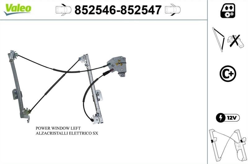 CAM MEKANİZMASI ÖN SOL BMW 1