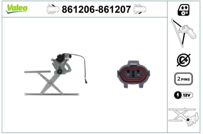 CAM MEKANİZMASI ÖN SOL CHEVROLET DAEWOO AVEO