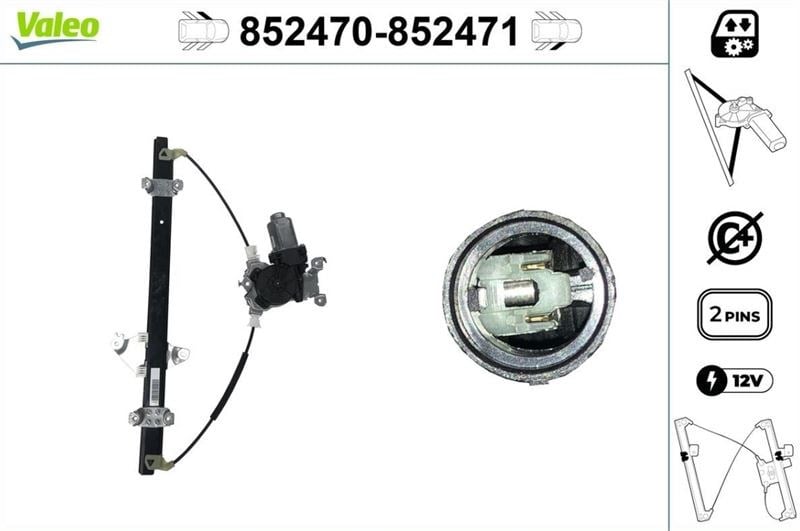 CAM MEKANİZMASI ÖN SOL NISSAN NAVARA